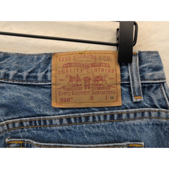 VTG Levi's 550 Relaxed Fit Tapered Leg Jeans Paper Tag Women's Size 16M - Picture 12 of 13